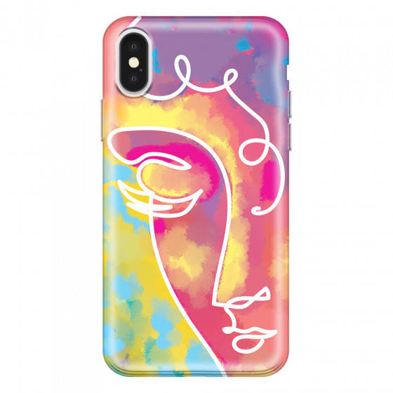 APPLE - iPhone X - Soft Clear Case - Amphora Girl