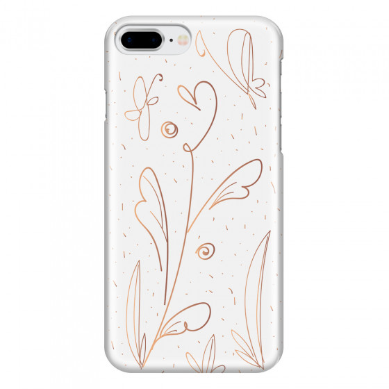 APPLE - iPhone 8 Plus - 3D Snap Case - Flowers In Style