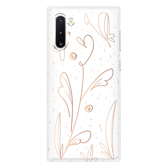 SAMSUNG - Galaxy Note 10 - Soft Clear Case - Flowers In Style