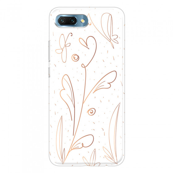 HONOR - Honor 10 - Soft Clear Case - Flowers In Style