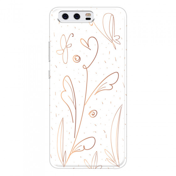 HUAWEI - P10 - Soft Clear Case - Flowers In Style