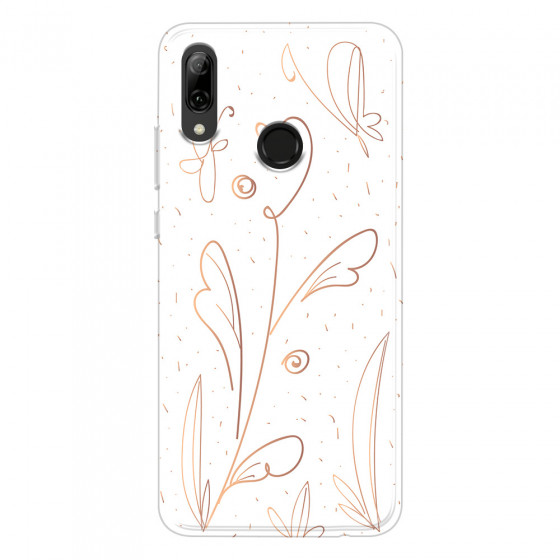 HUAWEI - P Smart 2019 - Soft Clear Case - Flowers In Style