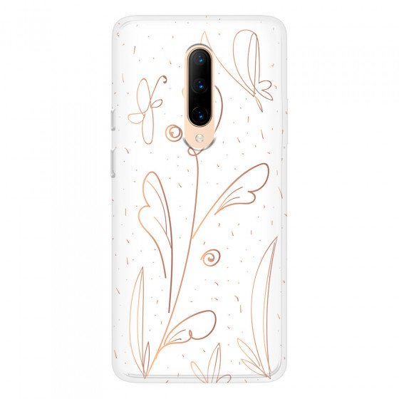 ONEPLUS - OnePlus 7 Pro - Soft Clear Case - Flowers In Style