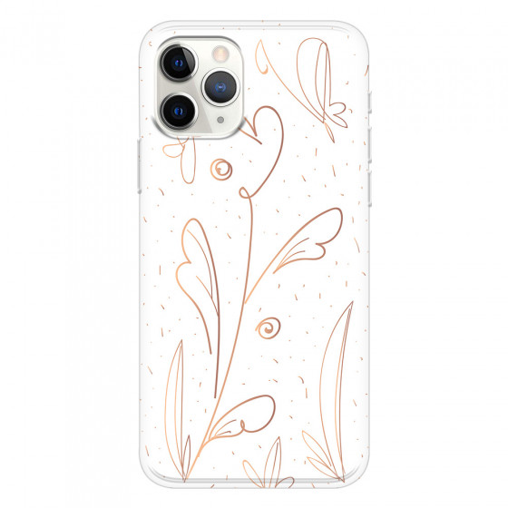 APPLE - iPhone 11 Pro Max - Soft Clear Case - Flowers In Style