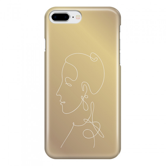 APPLE - iPhone 7 Plus - 3D Snap Case - Golden Lady