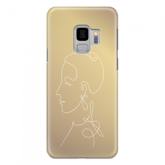 SAMSUNG - Galaxy S9 - 3D Snap Case - Golden Lady
