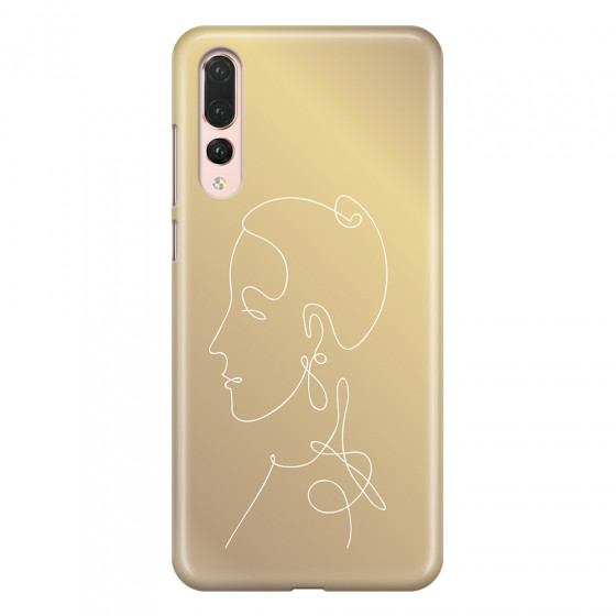 HUAWEI - P20 Pro - 3D Snap Case - Golden Lady