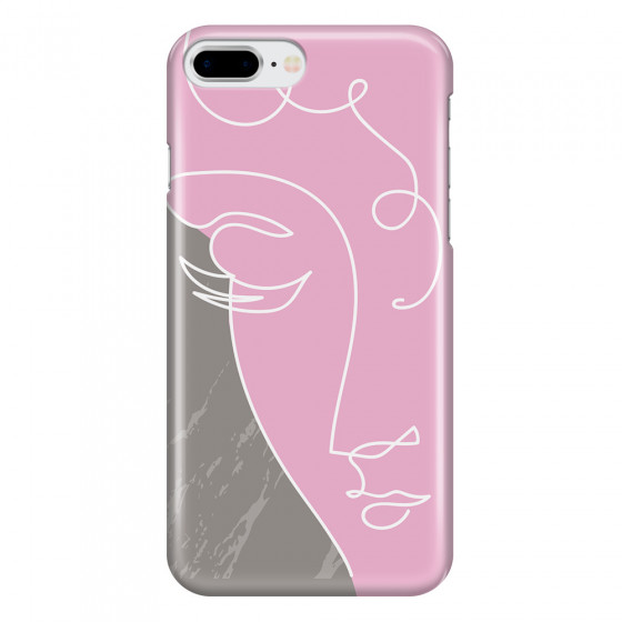 APPLE - iPhone 8 Plus - 3D Snap Case - Miss Pink