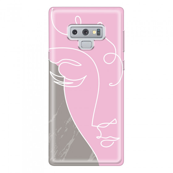 SAMSUNG - Galaxy Note 9 - Soft Clear Case - Miss Pink