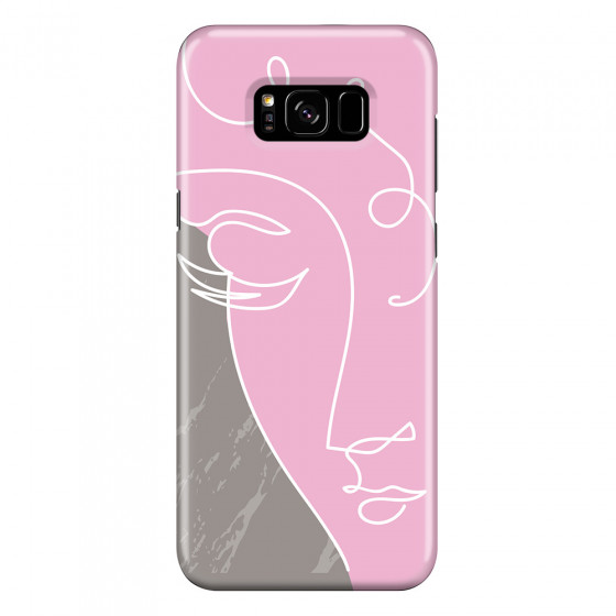 SAMSUNG - Galaxy S8 Plus - 3D Snap Case - Miss Pink