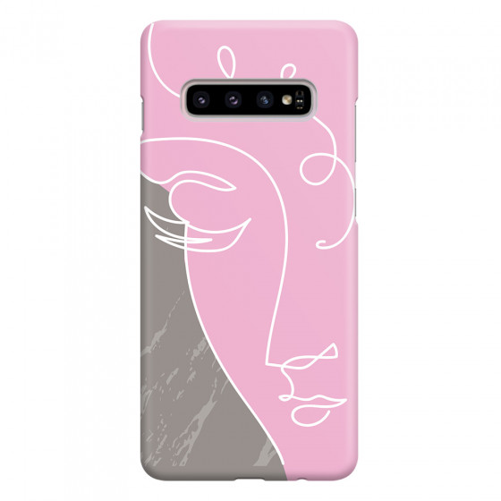 SAMSUNG - Galaxy S10 Plus - 3D Snap Case - Miss Pink