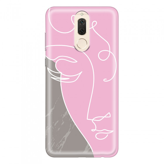 HUAWEI - Mate 10 lite - Soft Clear Case - Miss Pink