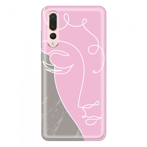 HUAWEI - P20 Pro - Soft Clear Case - Miss Pink