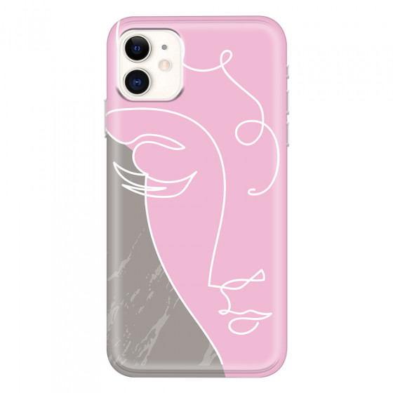 APPLE - iPhone 11 - Soft Clear Case - Miss Pink