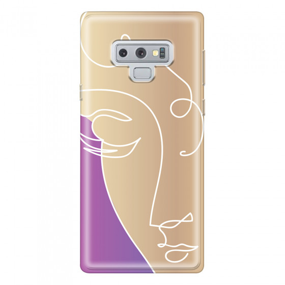 SAMSUNG - Galaxy Note 9 - Soft Clear Case - Miss Rose Gold