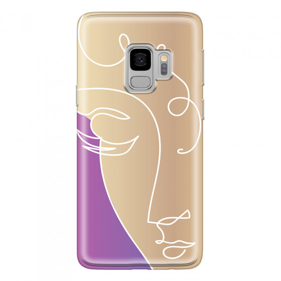 SAMSUNG - Galaxy S9 - Soft Clear Case - Miss Rose Gold