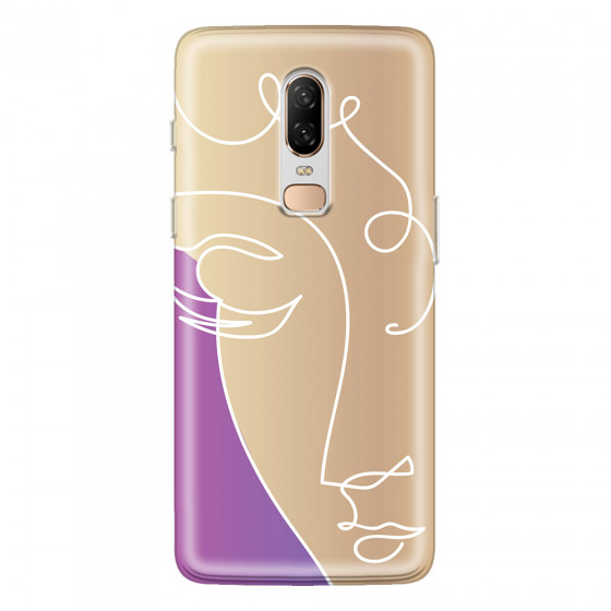 ONEPLUS - OnePlus 6 - Soft Clear Case - Miss Rose Gold