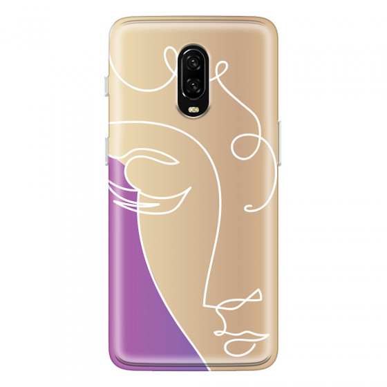 ONEPLUS - OnePlus 6T - Soft Clear Case - Miss Rose Gold