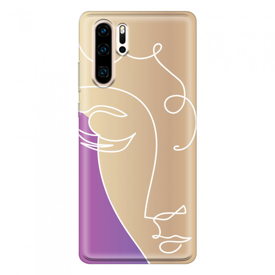 HUAWEI - P30 Pro - Soft Clear Case - Miss Rose Gold