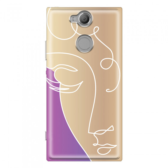 SONY - Sony Xperia XA2 - Soft Clear Case - Miss Rose Gold