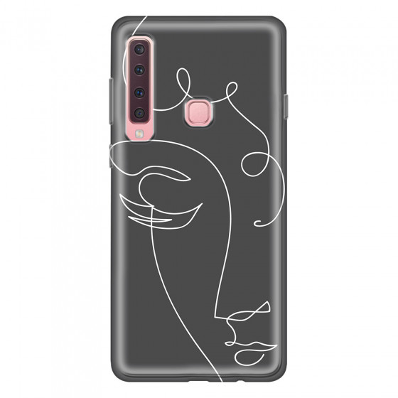 SAMSUNG - Galaxy A9 2018 - Soft Clear Case - Light Portrait in Picasso Style