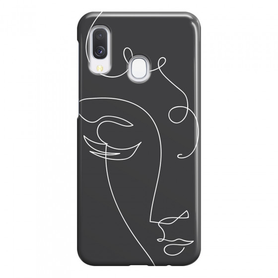 SAMSUNG - Galaxy A40 - 3D Snap Case - Light Portrait in Picasso Style