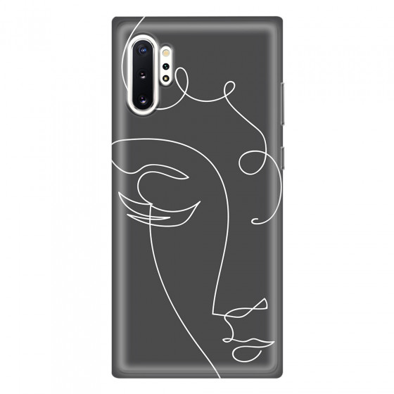 SAMSUNG - Galaxy Note 10 Plus - Soft Clear Case - Light Portrait in Picasso Style