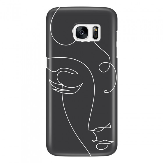 SAMSUNG - Galaxy S7 Edge - 3D Snap Case - Light Portrait in Picasso Style