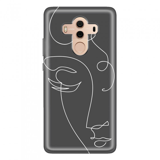 HUAWEI - Mate 10 Pro - Soft Clear Case - Light Portrait in Picasso Style