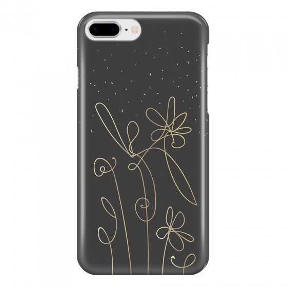 APPLE - iPhone 7 Plus - 3D Snap Case - Midnight Flowers