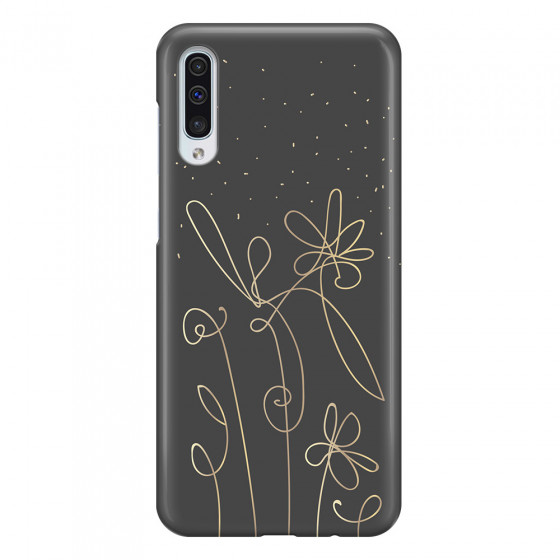 SAMSUNG - Galaxy A70 - 3D Snap Case - Midnight Flowers
