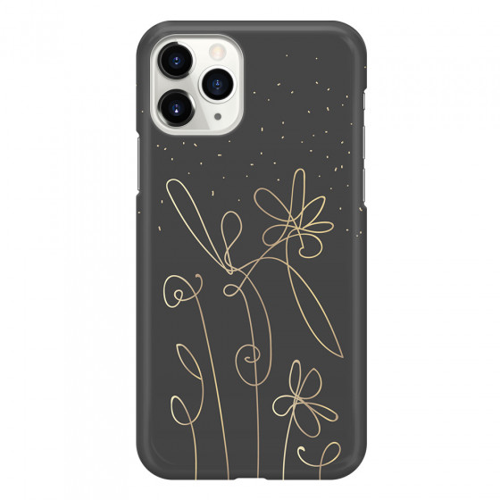 APPLE - iPhone 11 Pro Max - 3D Snap Case - Midnight Flowers