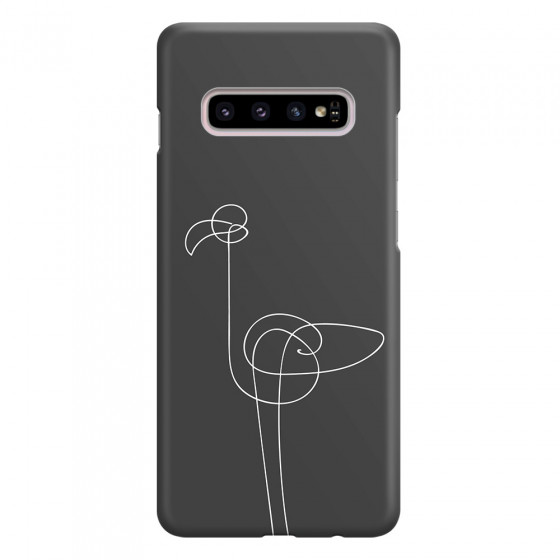 SAMSUNG - Galaxy S10 Plus - 3D Snap Case - Flamingo Drawing