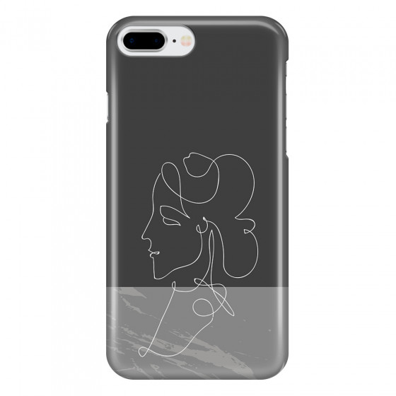 APPLE - iPhone 8 Plus - 3D Snap Case - Miss Marble
