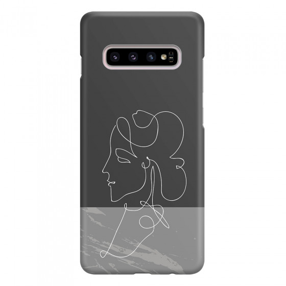 SAMSUNG - Galaxy S10 Plus - 3D Snap Case - Miss Marble
