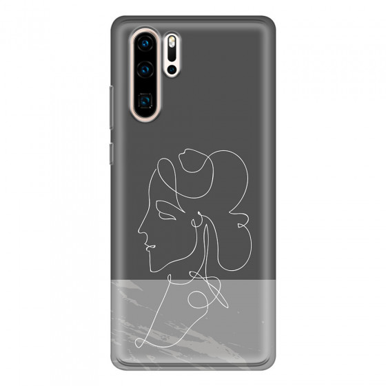 HUAWEI - P30 Pro - Soft Clear Case - Miss Marble