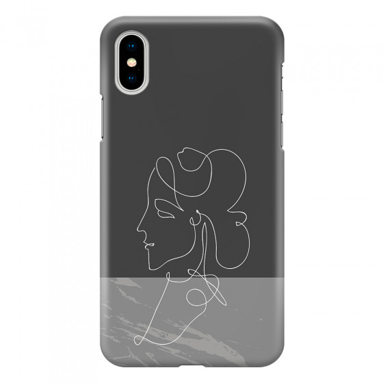 APPLE - iPhone X - 3D Snap Case - Miss Marble