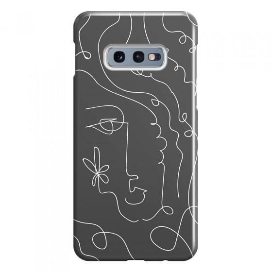 SAMSUNG - Galaxy S10e - 3D Snap Case - Dark Silhouette
