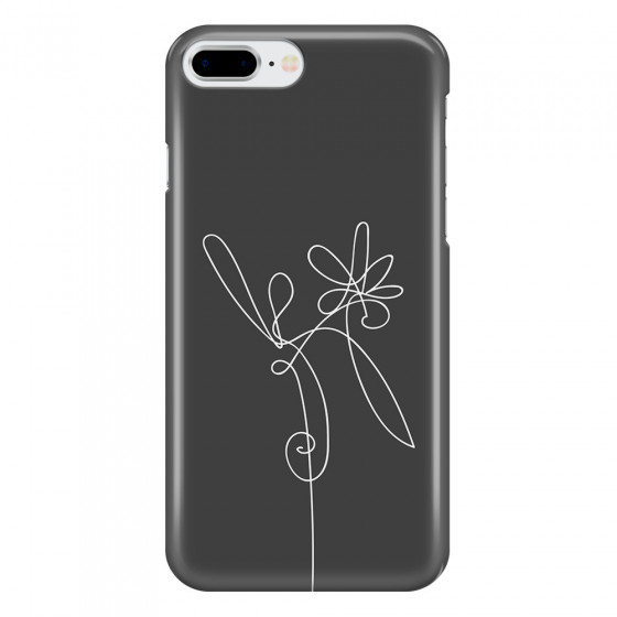 APPLE - iPhone 8 Plus - 3D Snap Case - Flower In The Dark