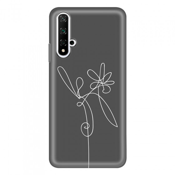 HONOR - Honor 20 - Soft Clear Case - Flower In The Dark