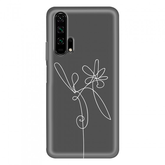 HONOR - Honor 20 Pro - Soft Clear Case - Flower In The Dark