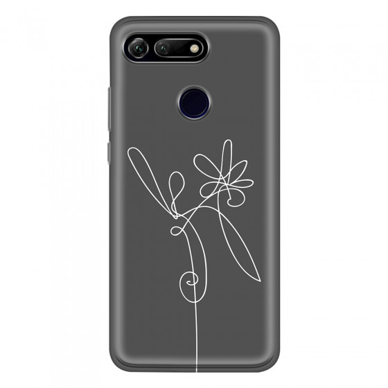 HONOR - Honor View 20 - Soft Clear Case - Flower In The Dark