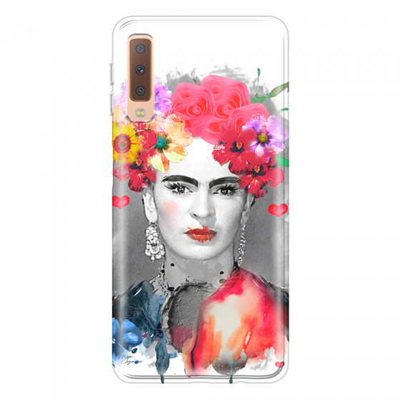SAMSUNG - Galaxy A7 2018 - Soft Clear Case - In Frida Style