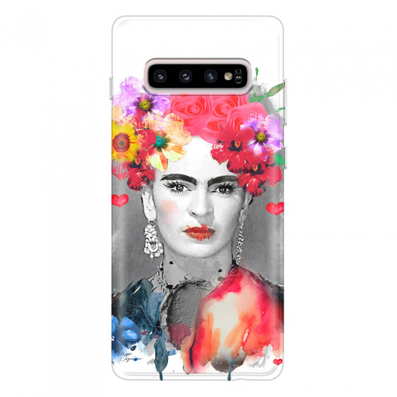 SAMSUNG - Galaxy S10 - Soft Clear Case - In Frida Style