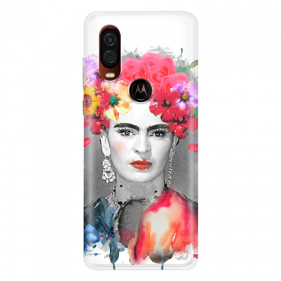 MOTOROLA by LENOVO - Moto One Vision - Soft Clear Case - In Frida Style