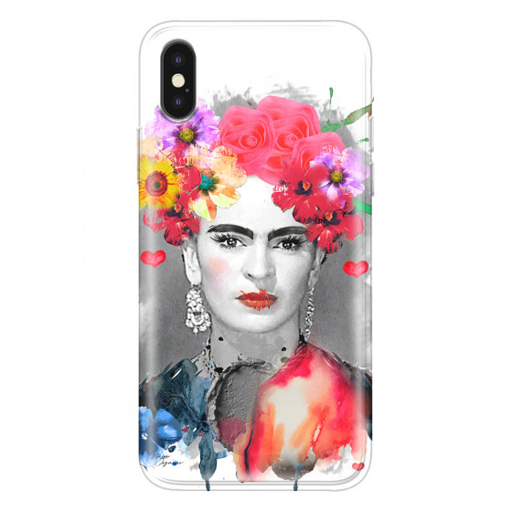 APPLE - iPhone XS - Soft Clear Case - In Frida Style