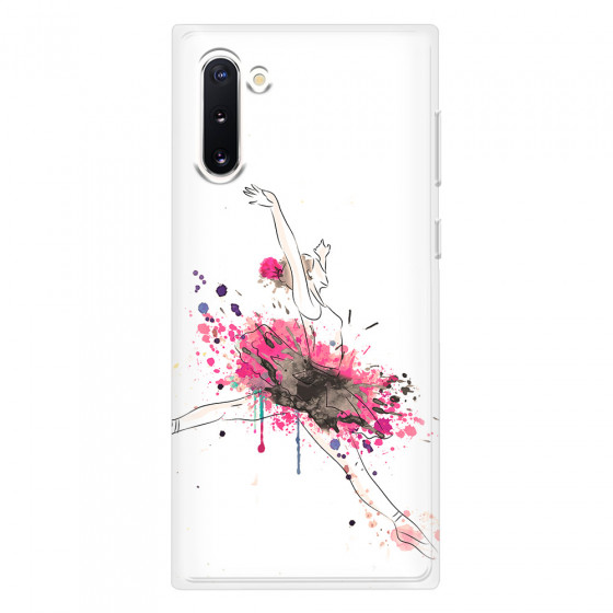 SAMSUNG - Galaxy Note 10 - Soft Clear Case - Ballerina