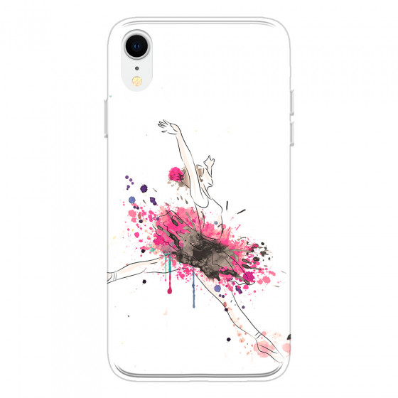 APPLE - iPhone XR - Soft Clear Case - Ballerina
