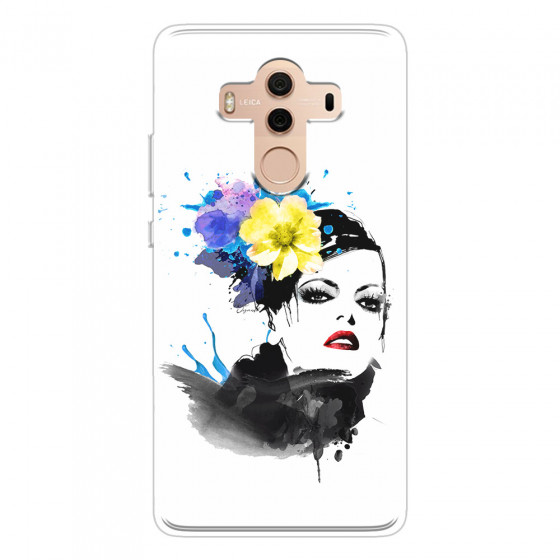 HUAWEI - Mate 10 Pro - Soft Clear Case - Floral Beauty