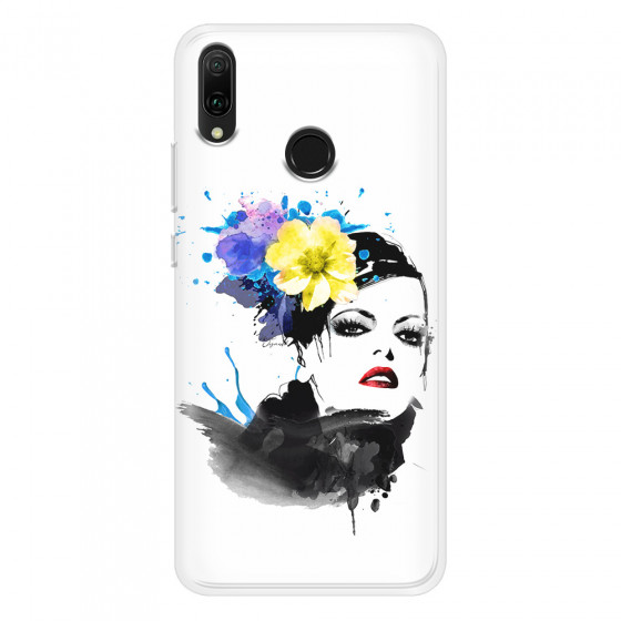 HUAWEI - Y9 2019 - Soft Clear Case - Floral Beauty